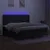 Produktbild 4 för Ramsäng med madrass & LED svart 200x200 cm tyg