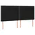 Produktbild 7 för Ramsäng med madrass & LED svart 200x200 cm tyg