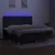 Produktbild 4 för Ramsäng med madrass & LED svart 200x200 cm tyg