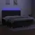Produktbild 4 för Ramsäng med madrass & LED svart 200x200 cm tyg