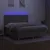 Produktbild 4 för Ramsäng med madrass & LED taupe 160x200 cm tyg