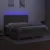 Produktbild 4 för Ramsäng med madrass & LED taupe 180x200 cm tyg