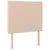 Produktbild 7 för Ramsäng med bäddmadrass & LED cappuccino 90x190 cm konstläder