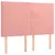 Produktbild 7 för Ramsäng med madrass rosa & LED 140x190 cm sammet