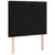 Produktbild 7 för Ramsäng med madrass & LED svart 120x200 cm sammet