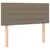 Produktbild 6 för Ramsäng med madrass taupe 90x200 cm tyg