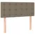 Produktbild 6 för Ramsäng med madrass taupe 100x200 cm tyg