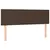 Produktbild 6 för Ramsäng med madrass brun 140x190 cm konstläder
