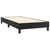 Produktbild 4 för Ramsäng med madrass svart 90x200 cm konstläder