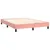 Produktbild 4 för Ramsäng med madrass rosa 140x190 cm sammet