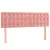 Produktbild 6 för Ramsäng med madrass rosa 140x190 cm sammet