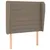 Produktbild 6 för Ramsäng med madrass taupe 90x200 cm tyg