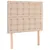 Produktbild 6 för Ramsäng med bäddmadrass cappuccino 80x200 cm konstläder