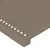 Produktbild 10 för Sängram utan madrass taupe 100x200 cm tyg