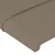Produktbild 10 för Sängram med huvudgavel taupe 80x200 cm tyg