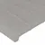 Produktbild 10 för Sängram med huvudgavel ljusgrå 100x200 cm tyg