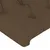 Produktbild 10 för Sängram utan madrass mörkbrun 100x200 cm tyg