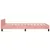 Produktbild 7 för Sängram med huvudgavel rosa 80x200 cm sammet