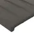 Produktbild 10 för Sängram med huvudgavel mörkgrå 200x200 cm sammet