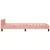 Produktbild 7 för Sängram med huvudgavel rosa 90x200 cm sammet