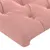 Produktbild 10 för Sängram med huvudgavel rosa 120x200 cm sammet