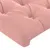 Produktbild 10 för Sängram med huvudgavel rosa 160x200 cm sammet