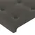Produktbild 10 för Sängram med huvudgavel mörkgrå 180x200 cm sammet