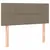 Produktbild 6 för Ramsäng med madrass taupe 120x200 cm tyg