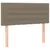 Produktbild 6 för Ramsäng med madrass taupe 90x200 cm tyg