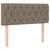 Produktbild 6 för Ramsäng med madrass taupe 90x190 cm tyg