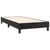 Produktbild 4 för Ramsäng med madrass svart 90x190 cm konstläder