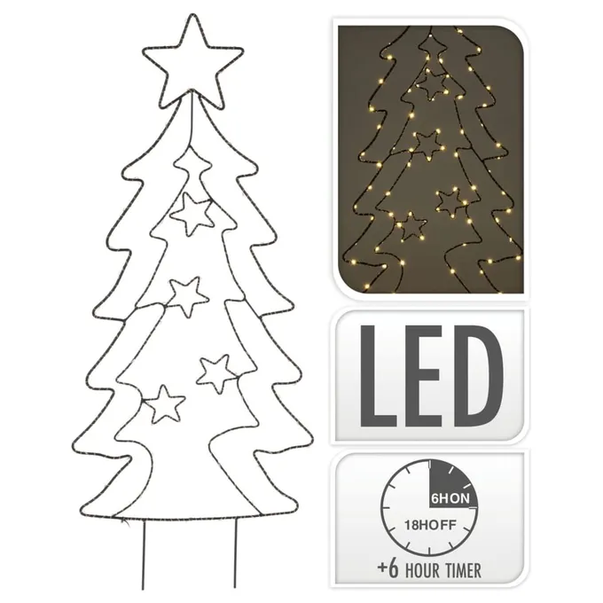 Ambiance Julgran med 90 LED