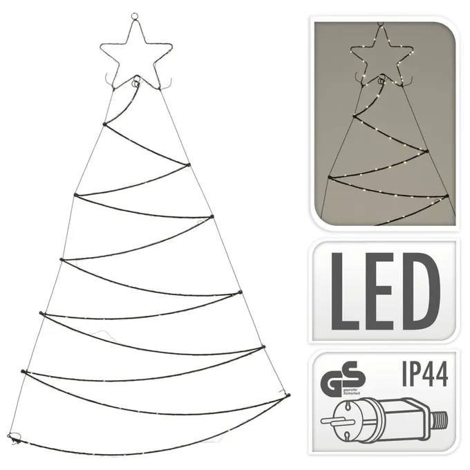Ambiance Julgran med 125 LED 110 cm