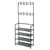 Produktbild 2 för Storage solutions Klädställning med 4 hyllor 60x26x155 cm