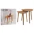 Produktbild 2 för Home&Styling Sidobord 2 st natur
