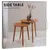 Produktbild 3 för Home&Styling Sidobord 2 st natur