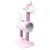 Produktbild 2 för Pets Collection Klöspelare Unicorn rosa 40x30x85 cm
