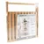 Produktbild 4 för Home&Styling Hopfällbar hylla 4 plan bambu