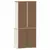 Produktbild 7 för Högskåp VIGO vit 80x40x176 cm massiv furu