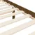 Produktbild 10 för Sängram med huvudgavel honungsbrun 90x200 cm massiv trä