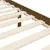 Produktbild 10 för Sängram med huvudgavel honungsbrun 120x200 cm massivt trä