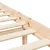 Produktbild 10 för Sängram med huvudgavel 140x190 cm massivt trä