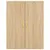 Produktbild 6 för Väggskåp 2 st sonoma-ek 69,5x34x90 cm
