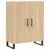 Produktbild 7 för Högskåp sonoma-ek 69,5x34x180 cm konstruerat trä
