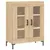 Produktbild 7 för Högskåp sonoma-ek 69,5x34x180 cm konstruerat trä
