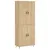 Produktbild 2 för Högskåp sonoma-ek 69,5x34x180 cm konstruerat trä