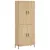 Produktbild 2 för Högskåp sonoma-ek 69,5x34x180 cm konstruerat trä
