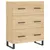 Produktbild 7 för Högskåp sonoma-ek 69,5x34x180 cm konstruerat trä