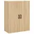 Produktbild 5 för Högskåp sonoma-ek 69,5x34x180 cm konstruerat trä