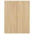Produktbild 6 för Högskåp sonoma-ek 69,5x34x180 cm konstruerat trä